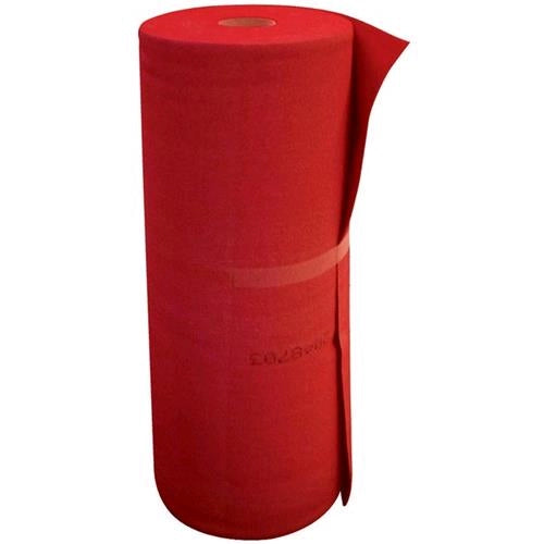 Passatoia Tappeto eventi cerimonie Fiere 1x10 metri Ignifugo Colore ROSSO Natale
