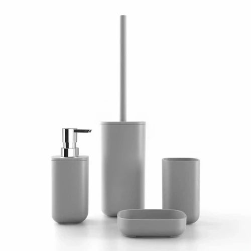 Porta spazzolini POD METAF Grigio 7 x 11,5 x 7 cm