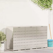 Contenitore per Rifiuti per 3 Bidoni 340 x 77.5 x 115.5 cm 3394789