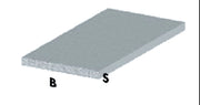 PROFILO CROMO H.100 CM PIATTO 30X2 MM- ARCANSAS- 5,0 pz