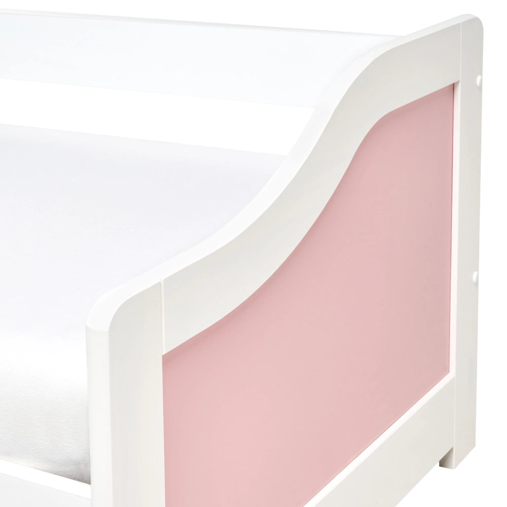Letto a scomparsa in legno di pino chiaro con struttura in velluto UE misura singola 90 x 200 cm Telaio a doghe Extra Telaio a scomparsa