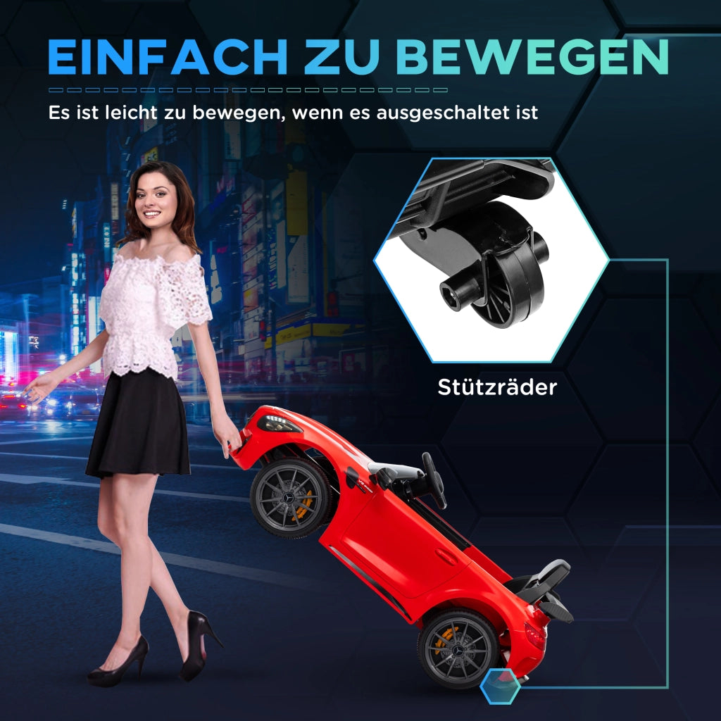 Auto elettrica per bambini ¨C zephmum ¨C Rosso