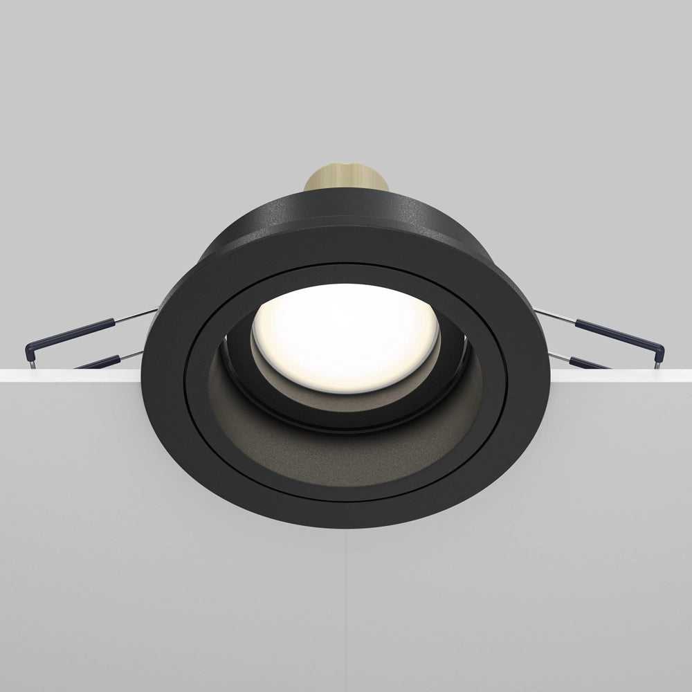 Faretto incasso soffitto Maytoni Atom DL025-2-01B nero