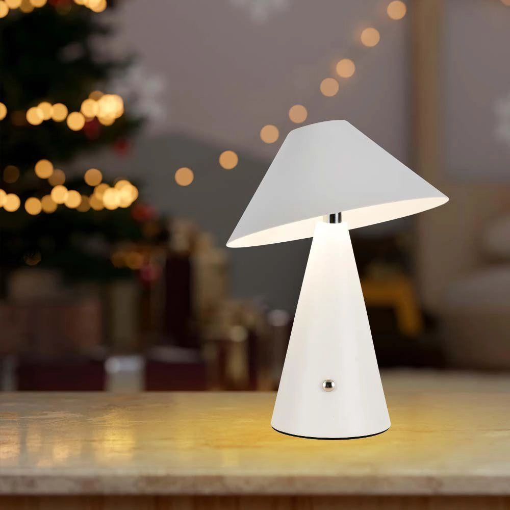Lampada da tavolo LED 3W USB-C dimmerabile bianca V-TAC