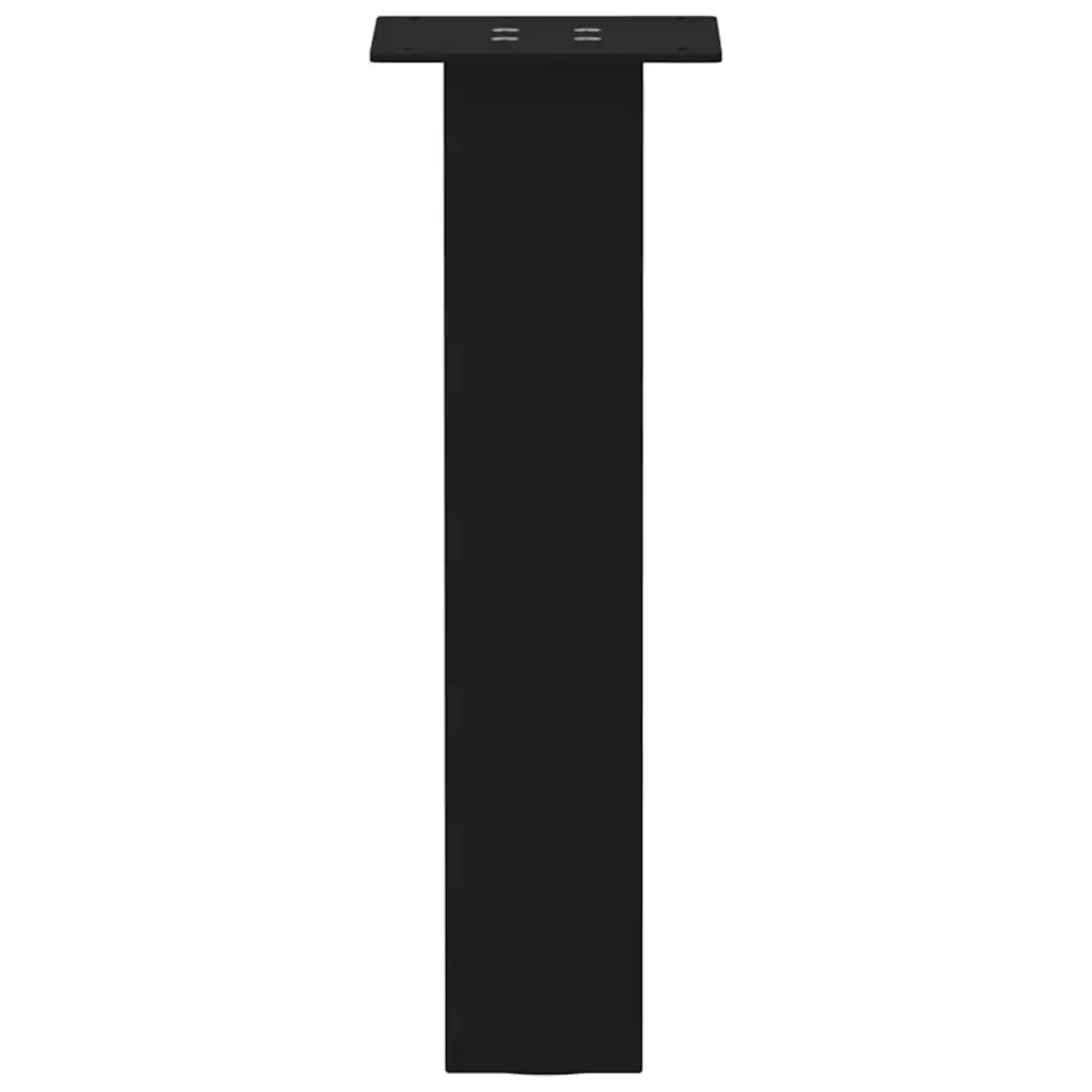 Gambe per Tavolino da Caffè 4 pz Nere 30 cm Acciaio 4012496