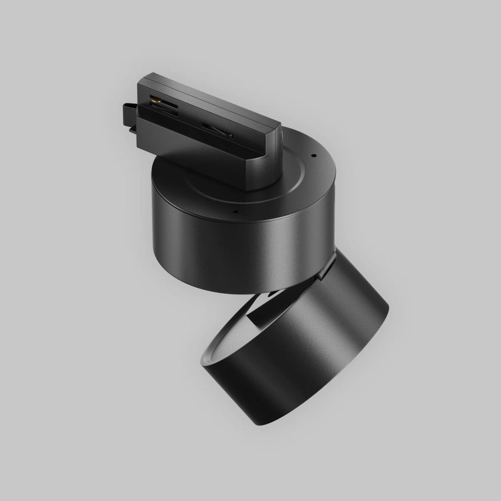 Maytoni Faretto Unity Onda 1 luce LED integrato nero alluminio