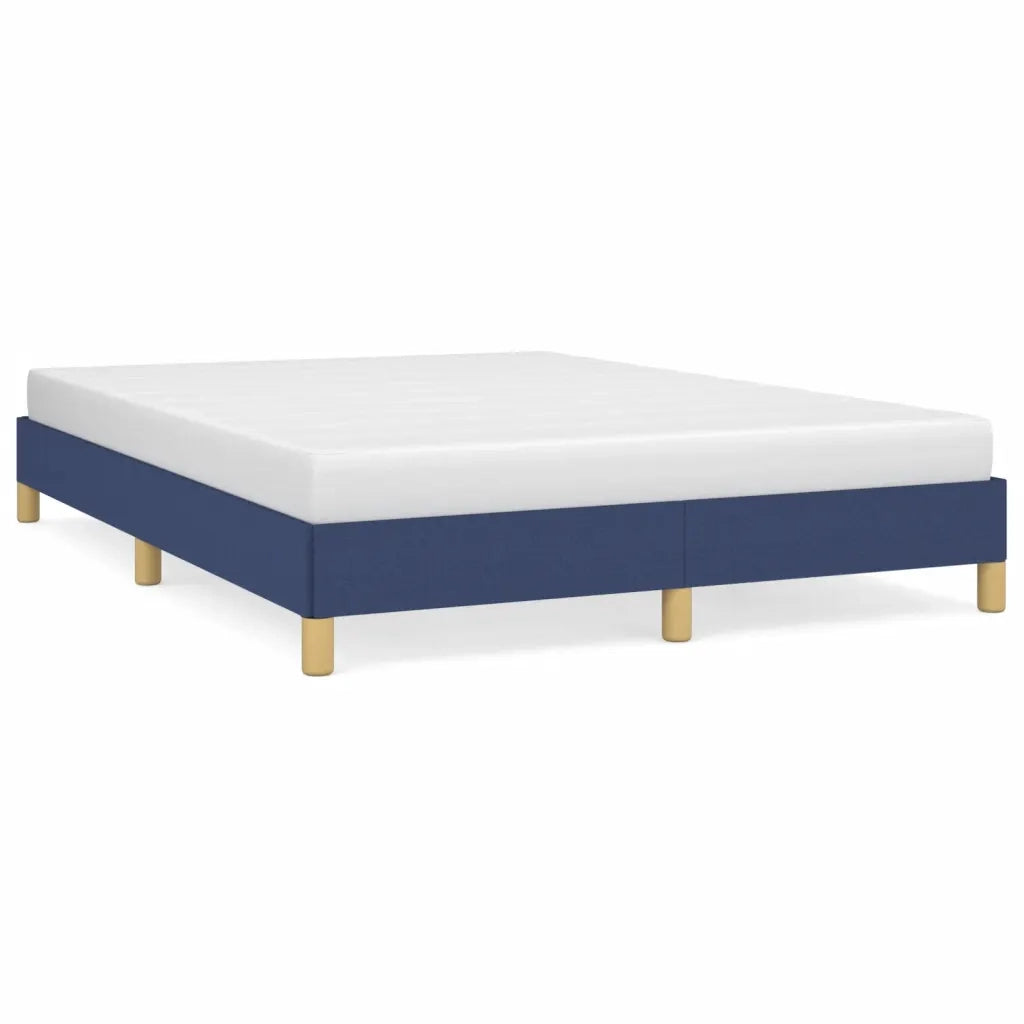 Giroletto senza Materasso Blu 160x200 cm in Tessuto 346832