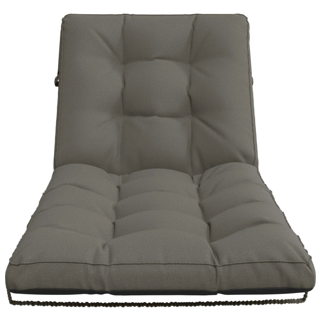 Cuscino per Lettino VIANEN 100% Poliestere Grigio 953888