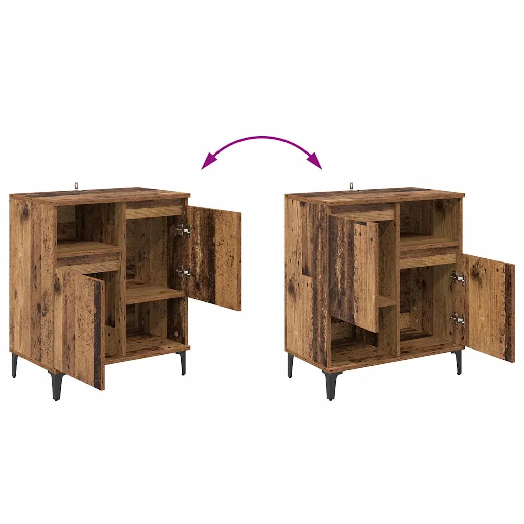Credenza | Sideboards 3 pcs Legno vecchio 60 x 35 x 70 cm