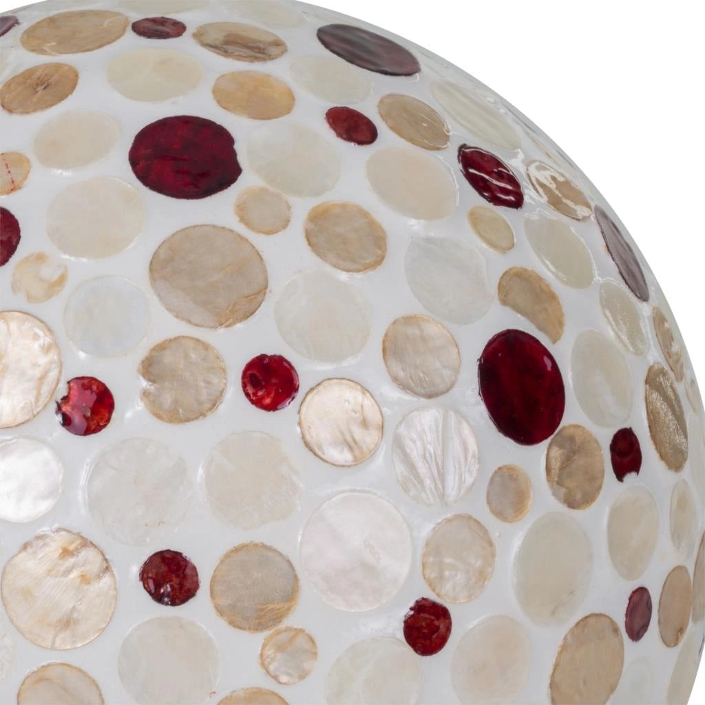 Sfera decorativa in capiz diam20