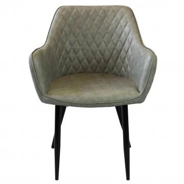 POLTRONA SINDY IN ECOPELLE 56 X 60 X 87 CM COLORE TORORA OKX