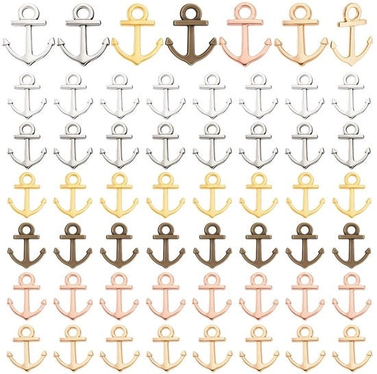90 pezzi di anelli da appendere per nautica in 3 colori