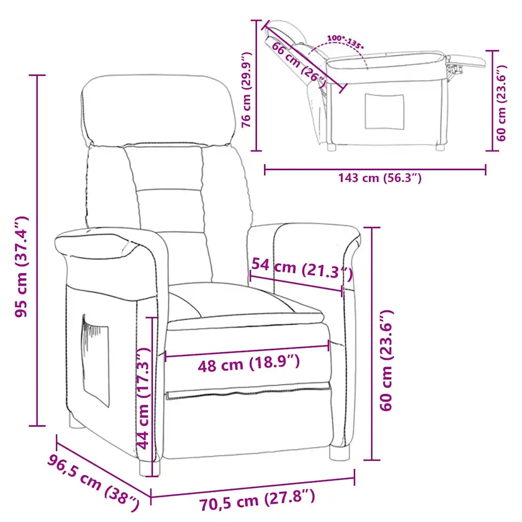 poltrona Grigio scuro Microfibra 348402