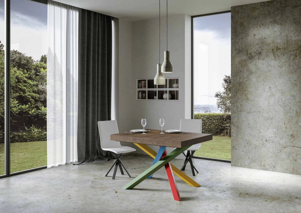 Tavolo Allungabile 130/234x90x77 cm Volantis Premium Noce