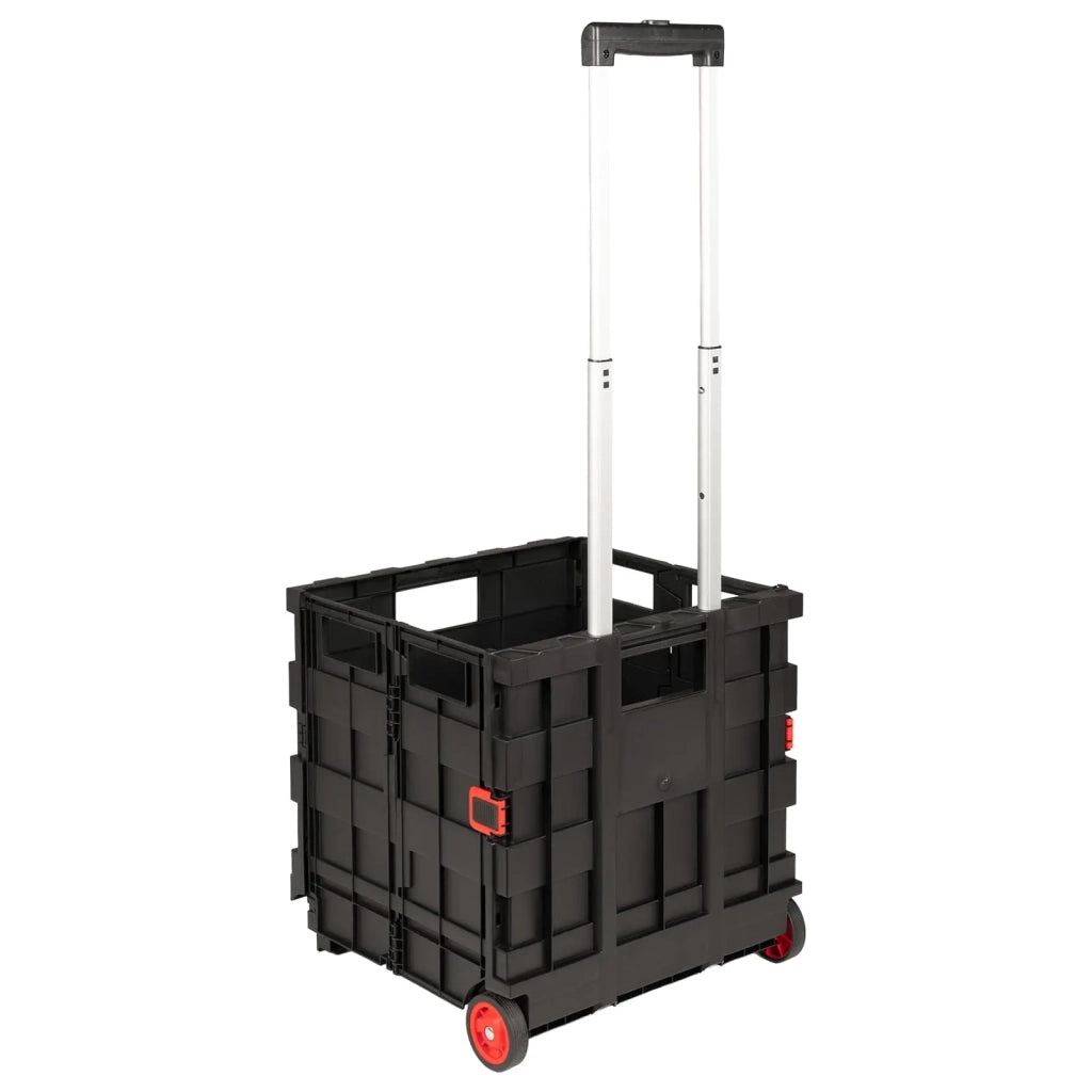 Carrello Nero e Rosso 35 x 39 x 92 cm PP ed elastomero 42033393