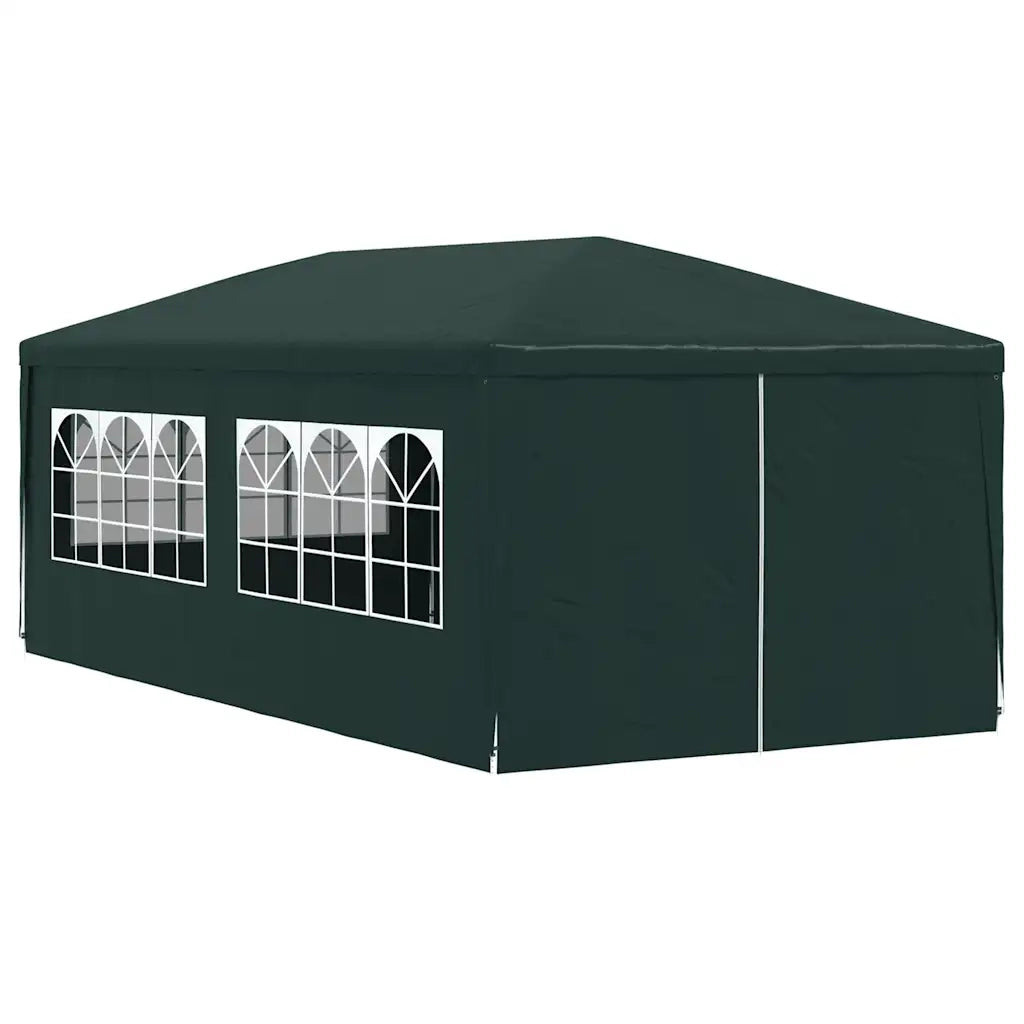 Tenda per Feste-Tenda Gazebo 3x6 m Verde