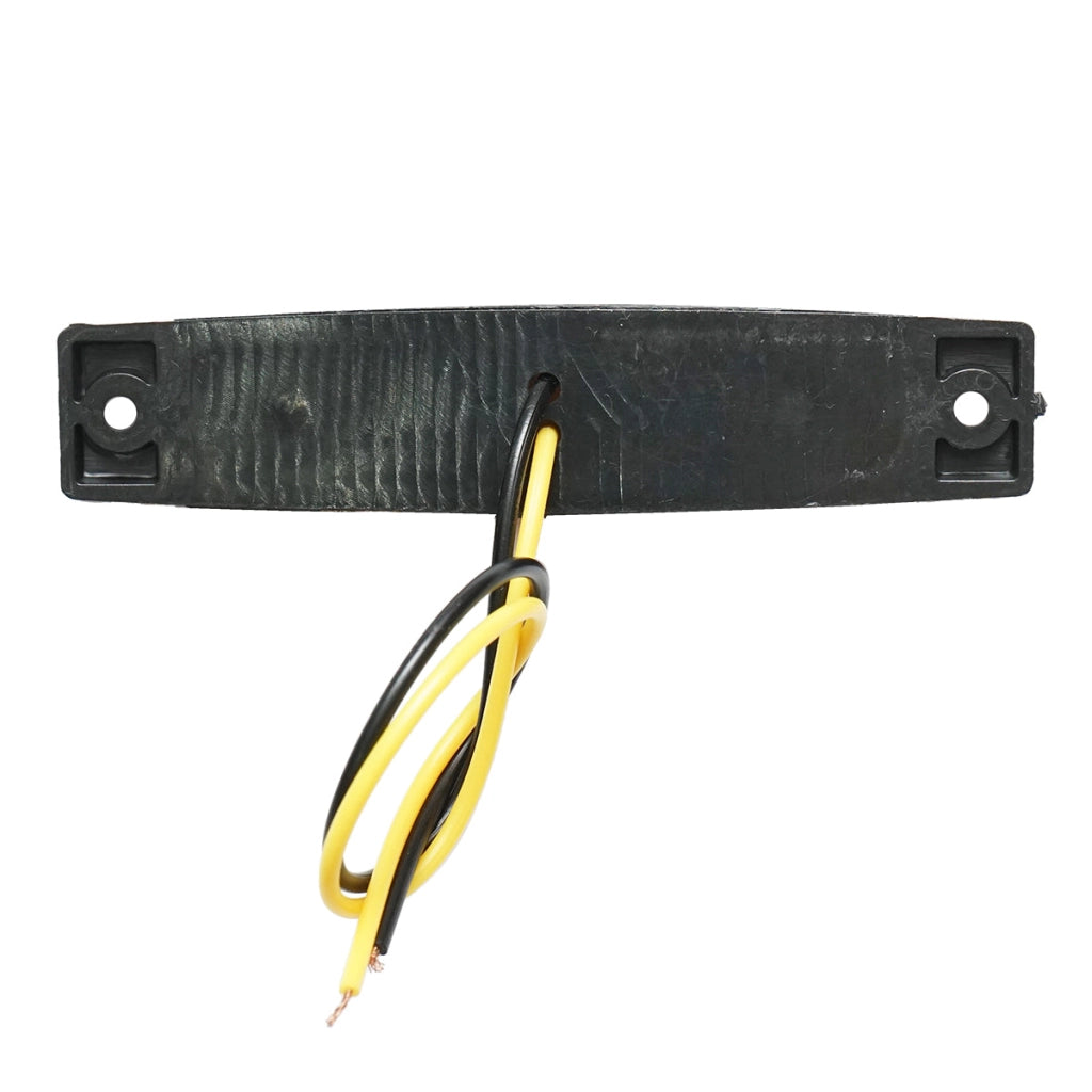 Lampada laterale gialla con LED, 12V/24V, Breckner Germany