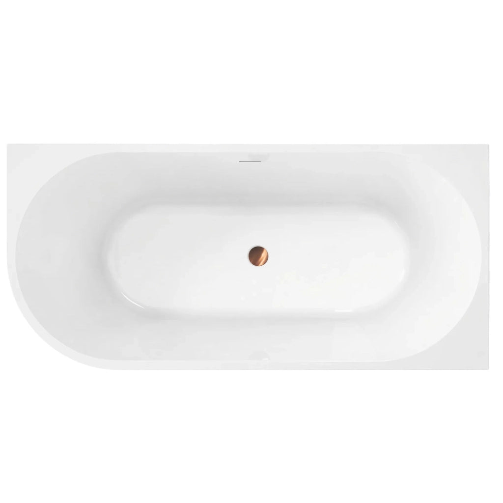 Vasca Bagno Sydney Bellanto Destra 160cm Copritappo nero