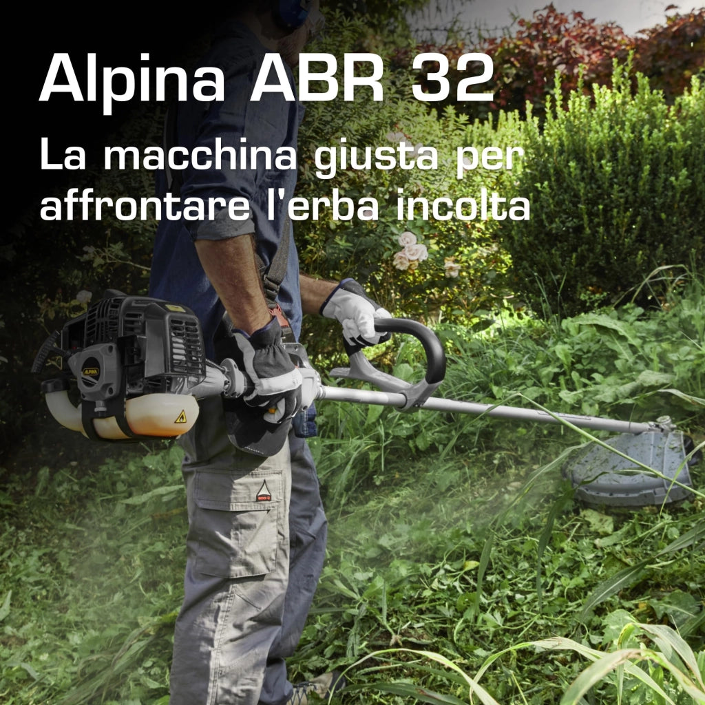 Decespugliatore kw 0,9 Hp 1,2 Alpina ABR32