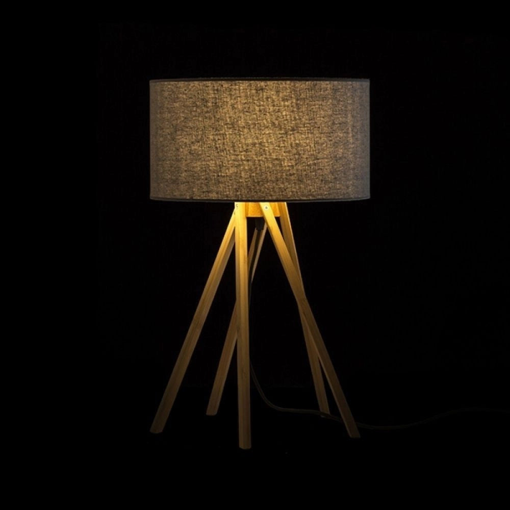 Lampada EL PASO da tavolo grigio 230V E14 11W