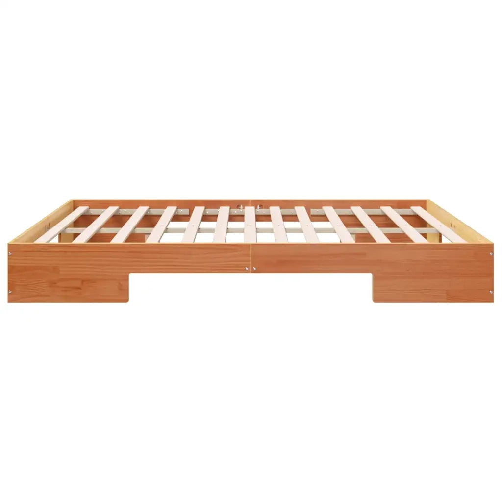 Struttura del letto-Giroletto Marrone 200 x 200 cm 858861