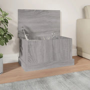 Contenitore Grigio Sonoma 50x30x28 cm Legno Multistrato 816502