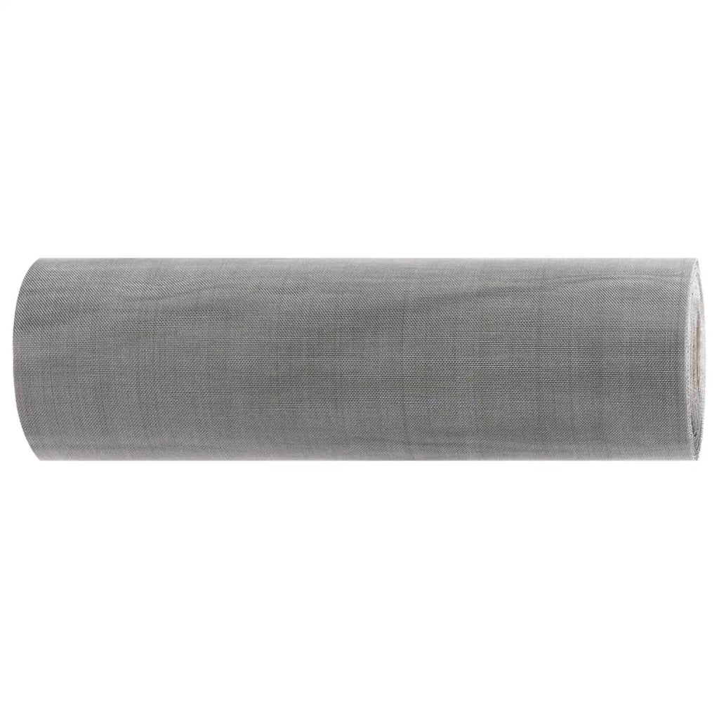 Rete per schermatura 20 x 2000 cm 60 Mesh Argento 42039565