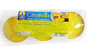 CANDELE TEA LIGHT MAXY CITRONELLA IN CONFEZIONE DA 3 PEZZI