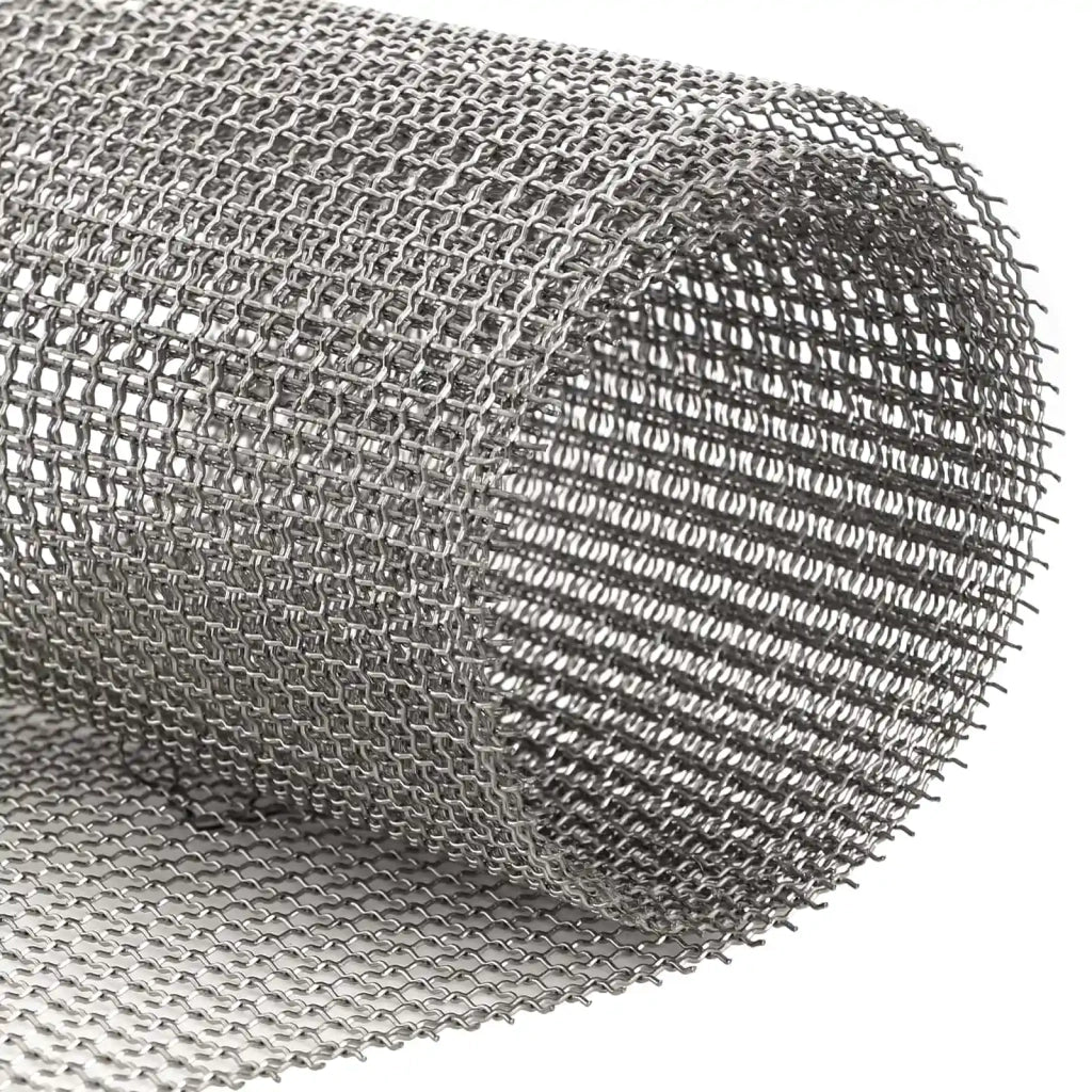 Rete per schermatura 80 x 500 cm 3 Mesh Argento 42039636