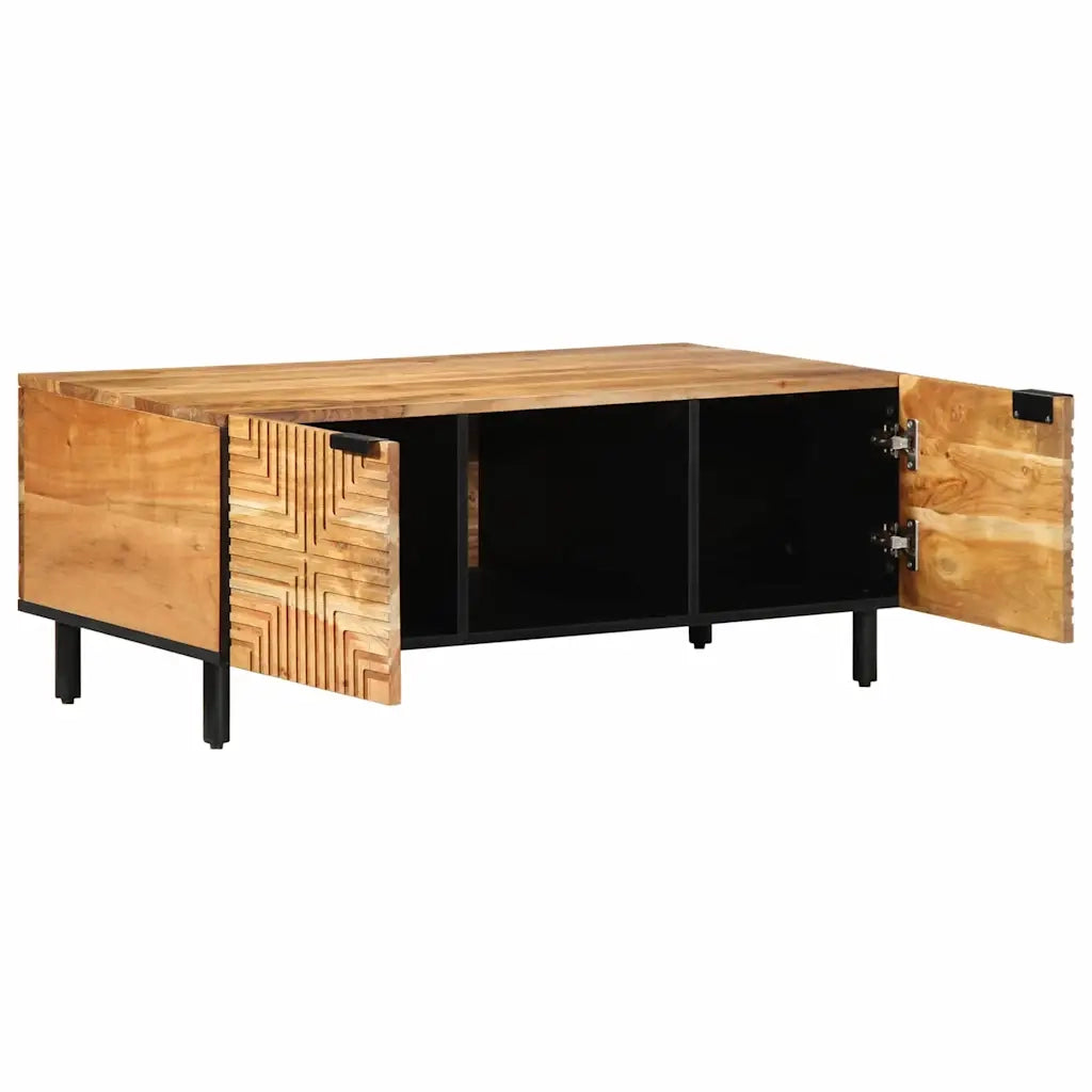 Tavolino da Salotto-Tavolino da soggiorno-Tavolo Marrone 100 x 54 x 40 cm