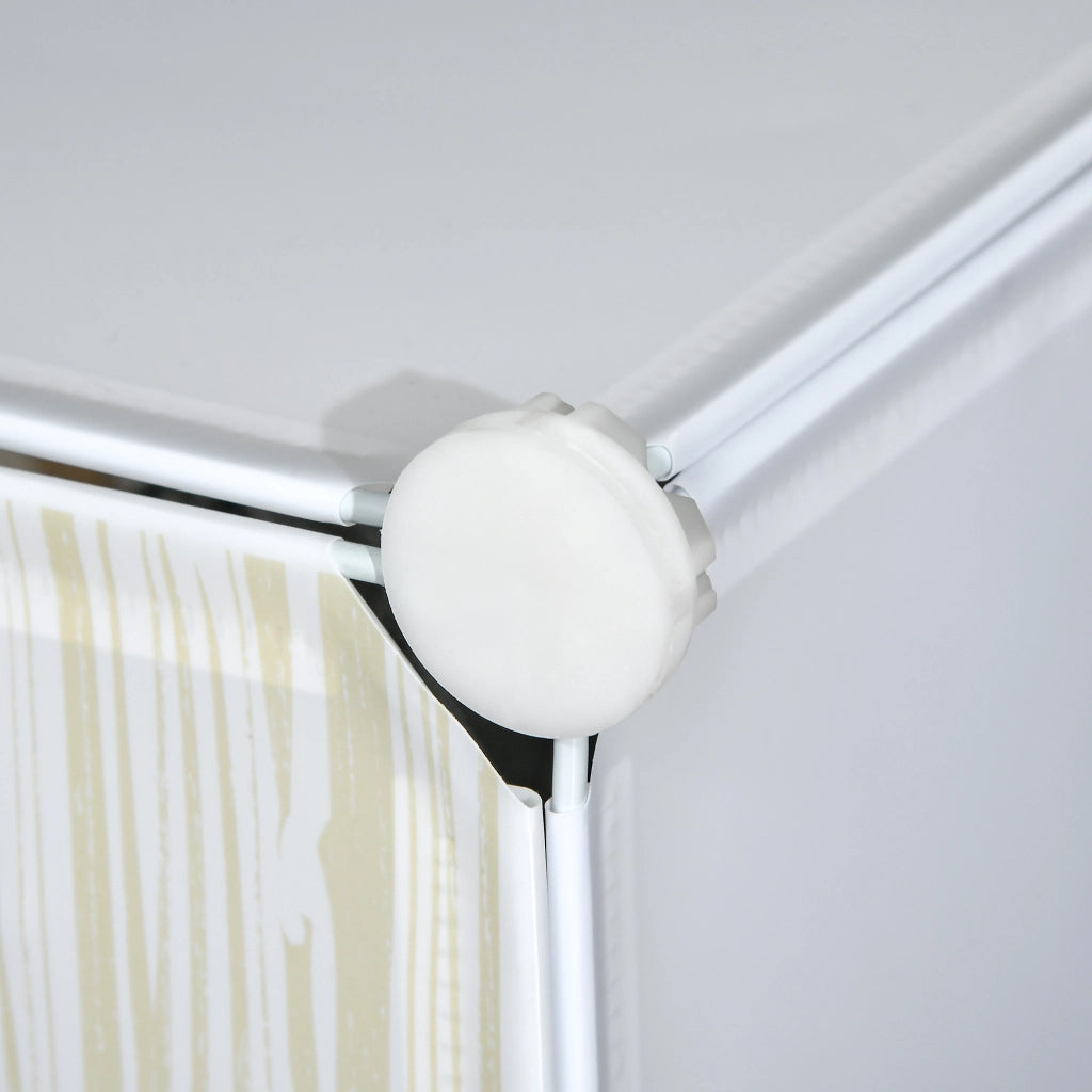 Armadio per scarpe modulare ¨C zephmum ¨C 6 cubi plastica bianco 49x36.5x108