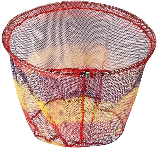 Pescatoio Portatile 3 Strati 50 cm - Rete da Pesca per Gamberi - Rete da Pesca Professionale - Alta Qualità
