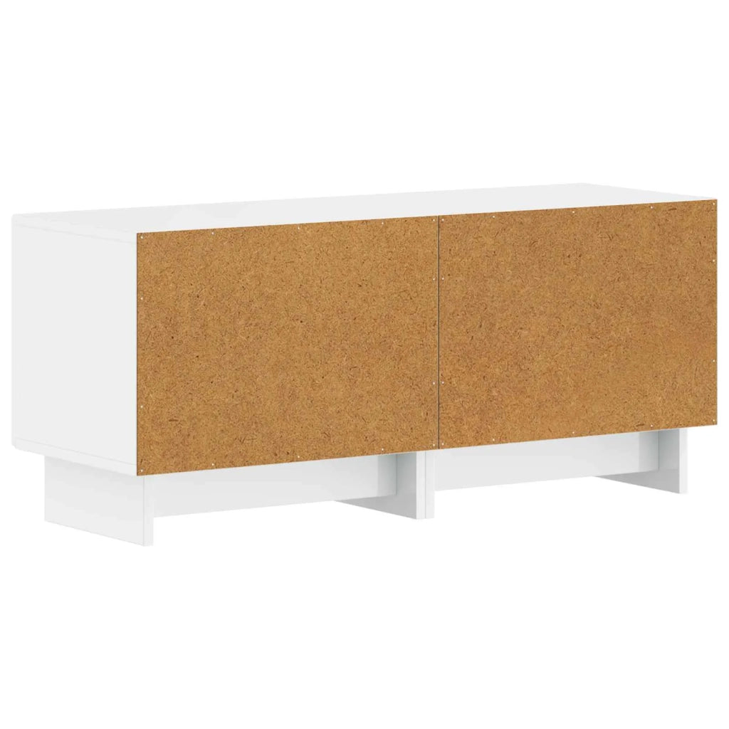 Mobile TV Bianco Lucido Legno ingegnerizzato 896019
