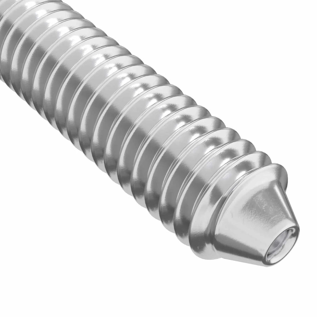 Viti per mobili 2 pcs Argento M6 x 120 mm Acciaio 864406