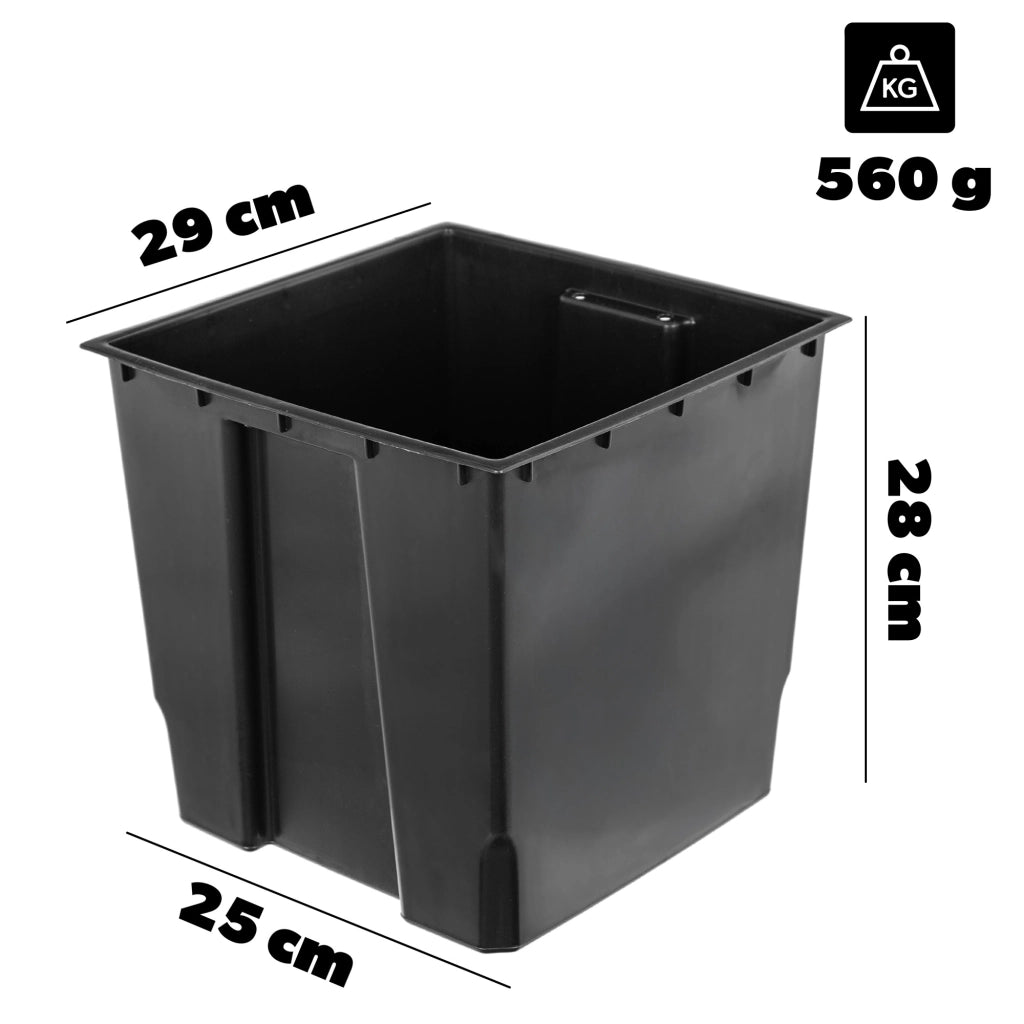 Inserti per vaso da fiori KADAX, quadrati, universali, 30 x 30 cm.