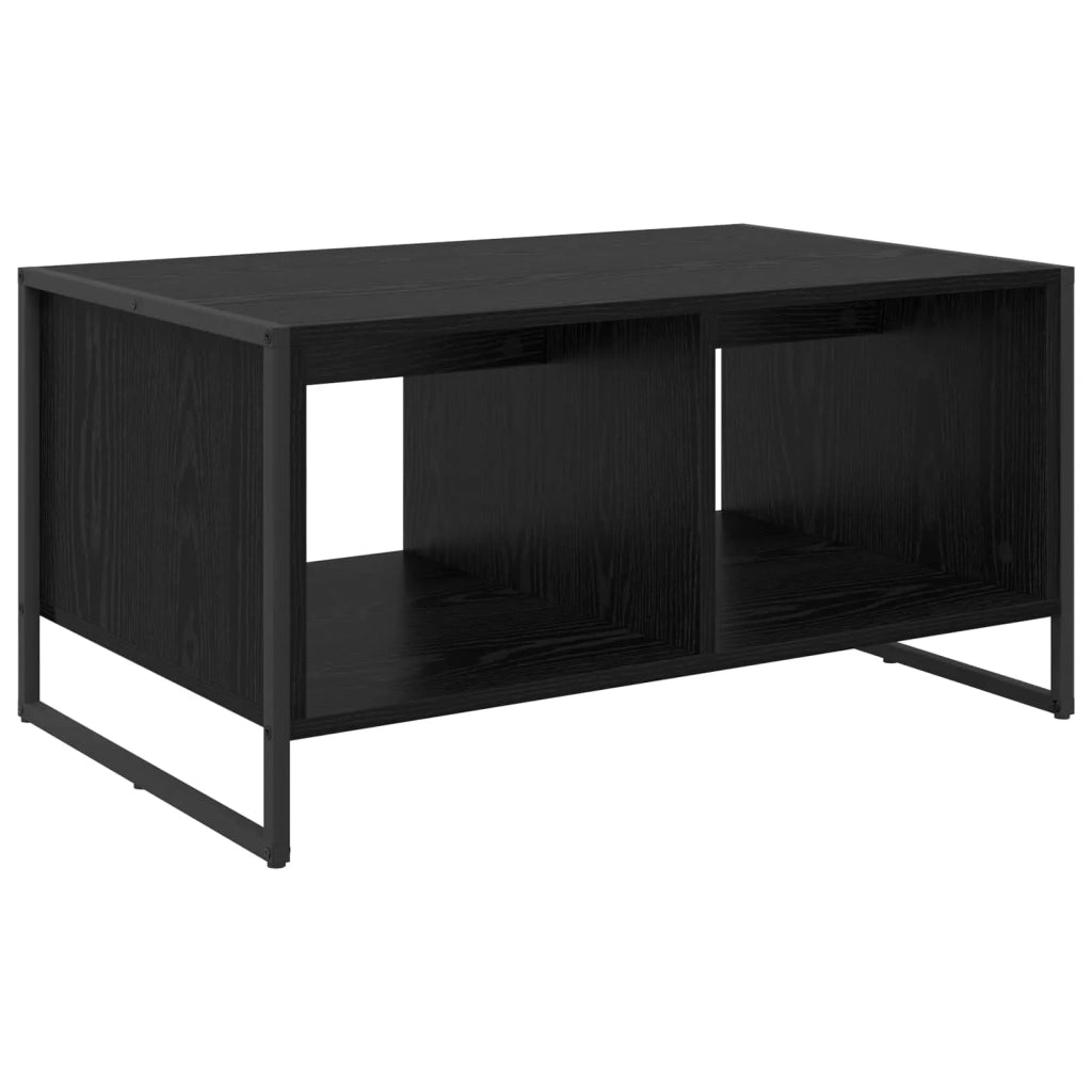 Tavolino da salotto Rovere Nero 80 x 50 x 40 cm 886432