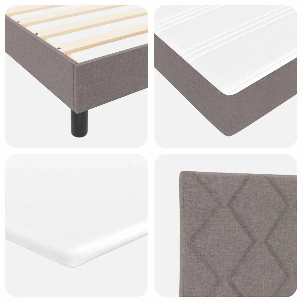 Letto box spring con materasso con materasso Talpa 140 x 200 cm 3341171