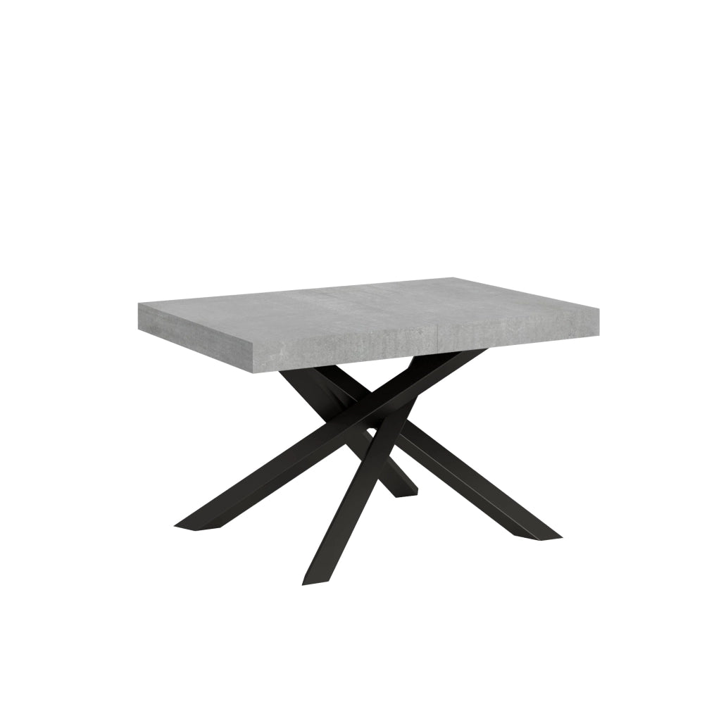 Tavolo Allungabile 130-390x90x77 cm Volantis Cemento
