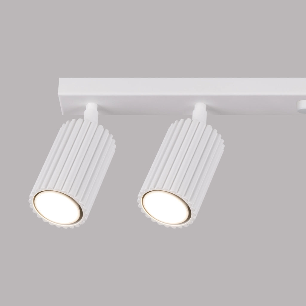 Lampada da soffitto KARBON 6L bianco