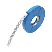 Nastro metallico perforato 17x0,7mm, lunghezza 10m