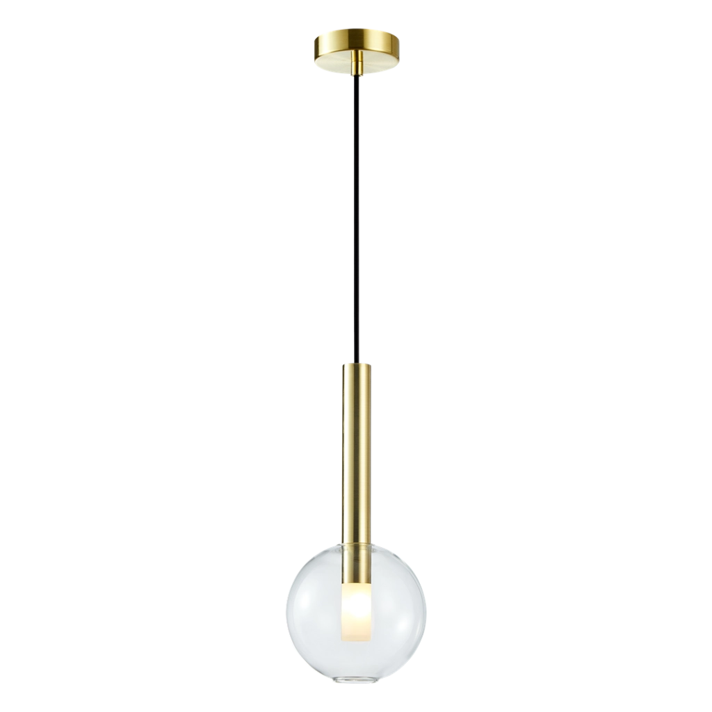 Lampada a sospensione Niko oro Ø15 G9 Milagro ML0330