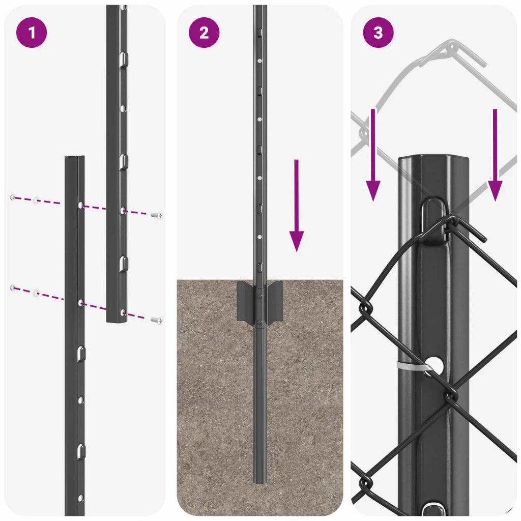 Recinzione da Giardino | Recinzione con Posto Grigio