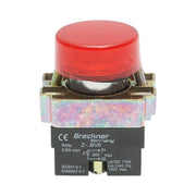 Pulsante indicatore LED rosso 24V LAY5 Breckner Germany