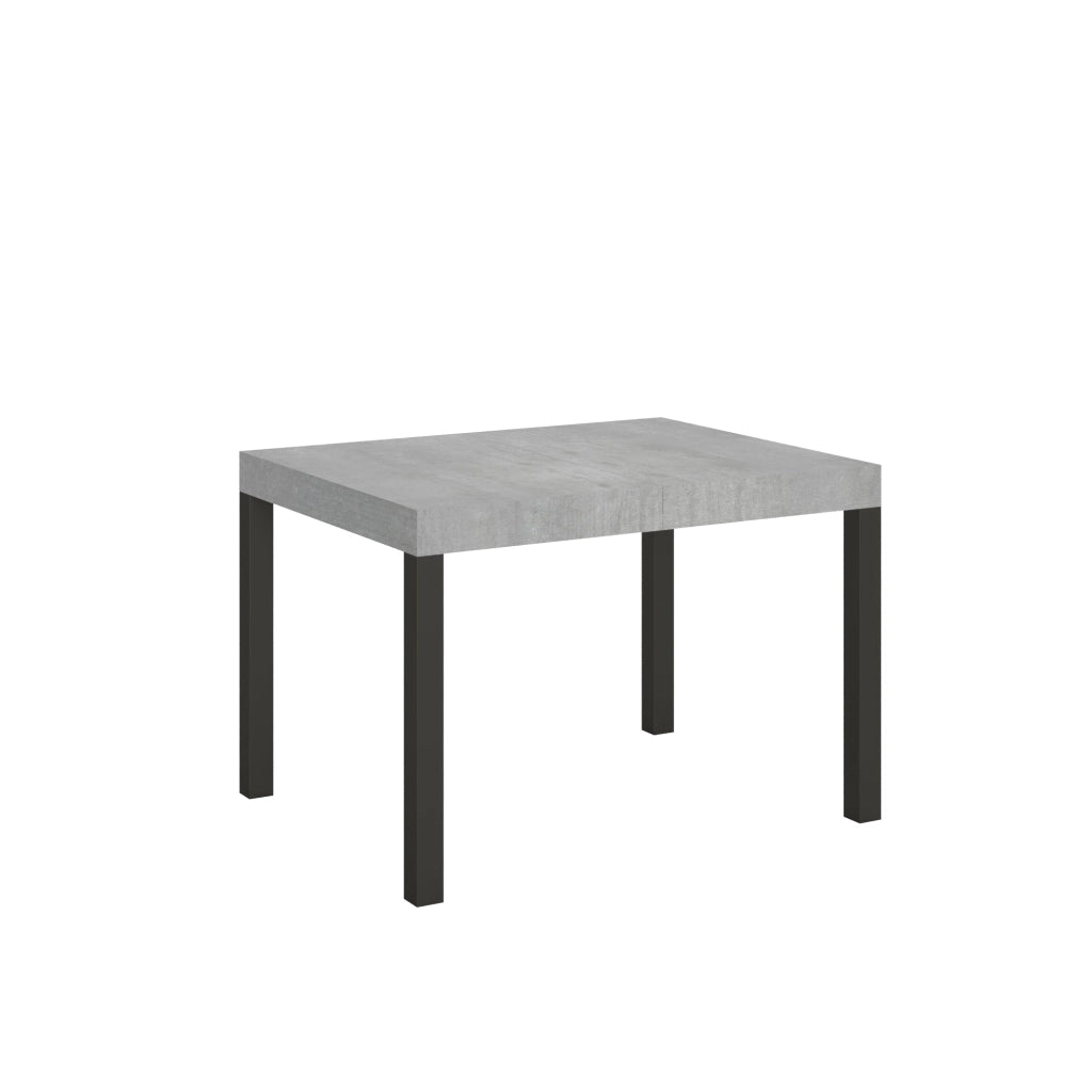 Tavolo Allungabile 110-194x70x77 cm Everyday Cemento e Antracite