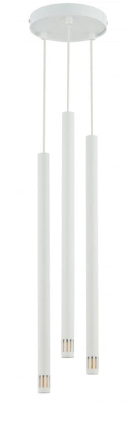 Lampada a sospensione bianca Sopel Laser 3xG9 Sigma