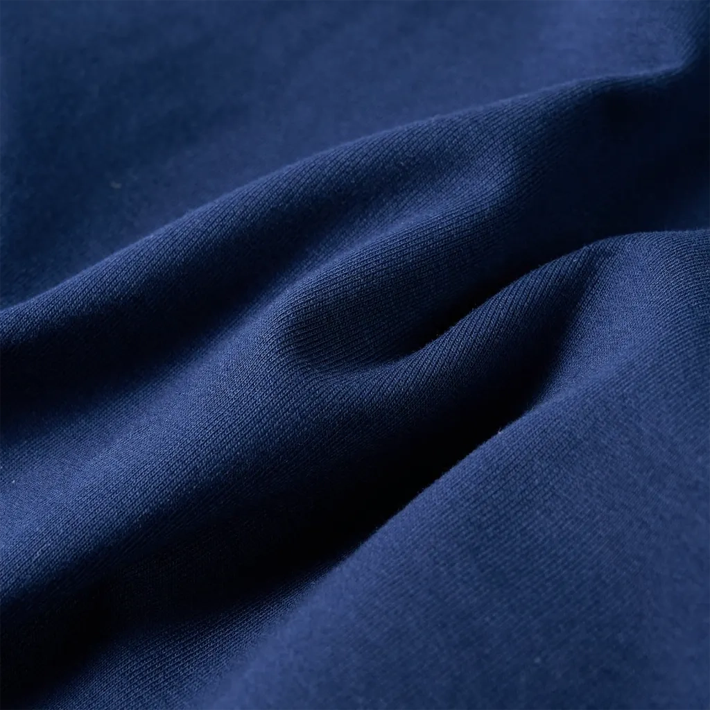 Felpa con Cappuccio da Bambina Blu Marino 92