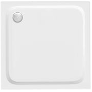 Piatto Doccia Acrilico Rea Belmond White 90x90 Copertura rame spazzolato