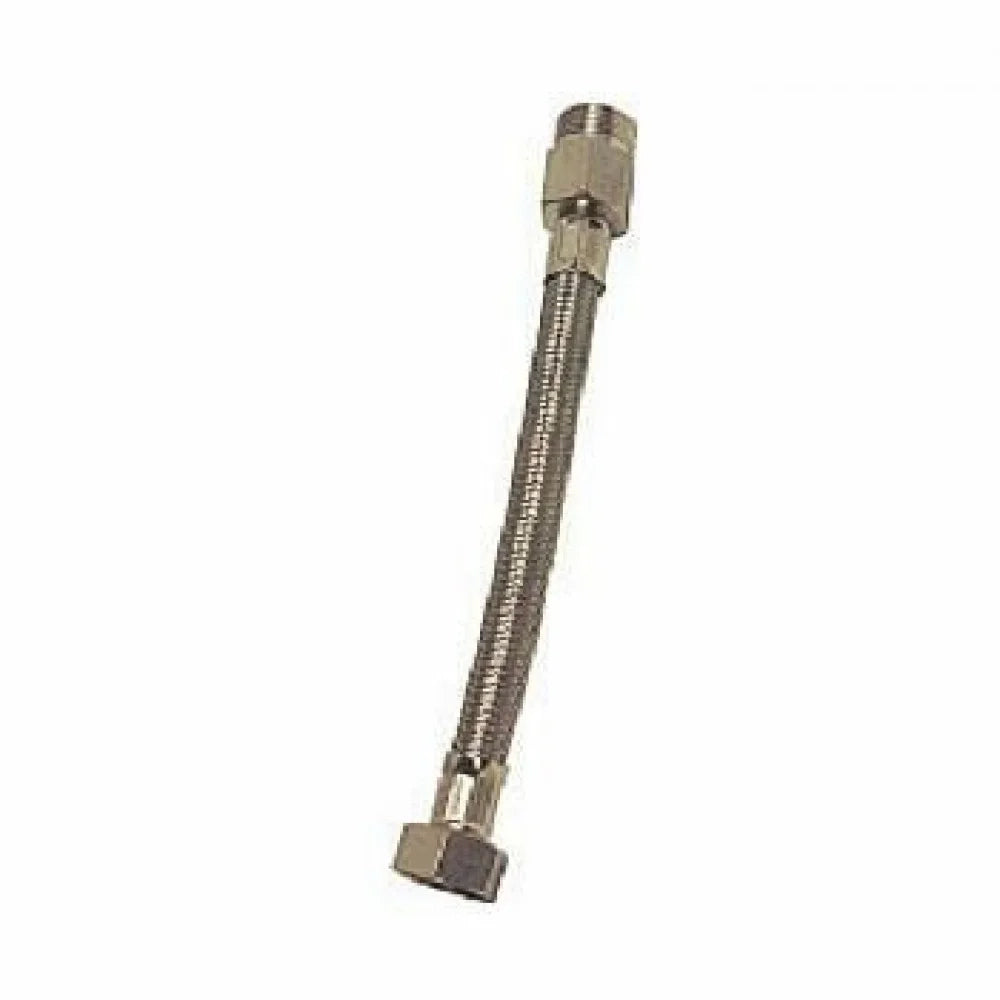 Flessibile inox prolungato m.1/2   x f.3/8  cm 20