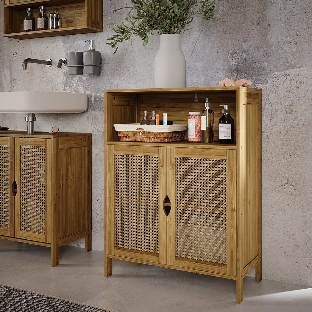 Vicco mobiletto bagno Bambù 60 x 80 cm