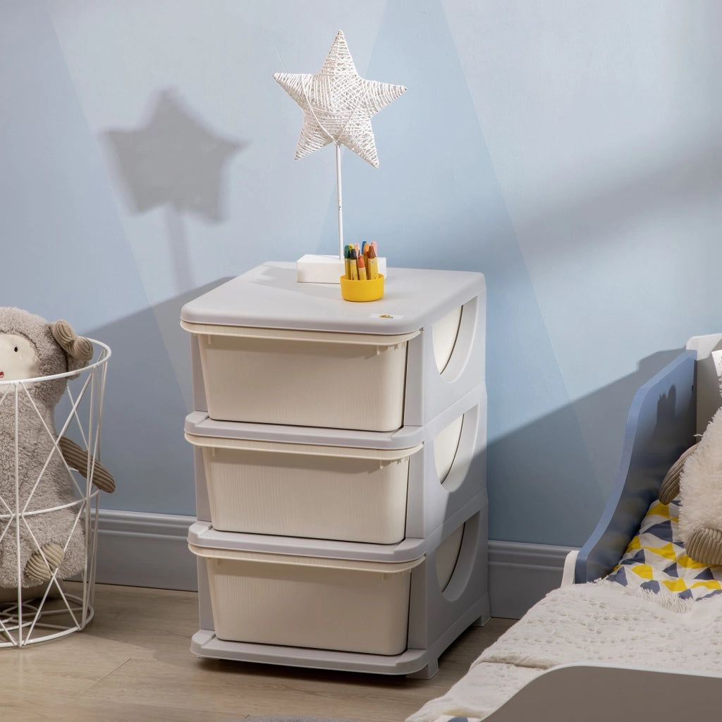 Casetta per giocattoli ¨C Minimal ¨C crema 37x37x56.5 cm